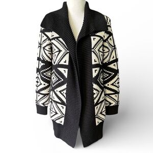 Banana Republic Tribal Open Cardigan